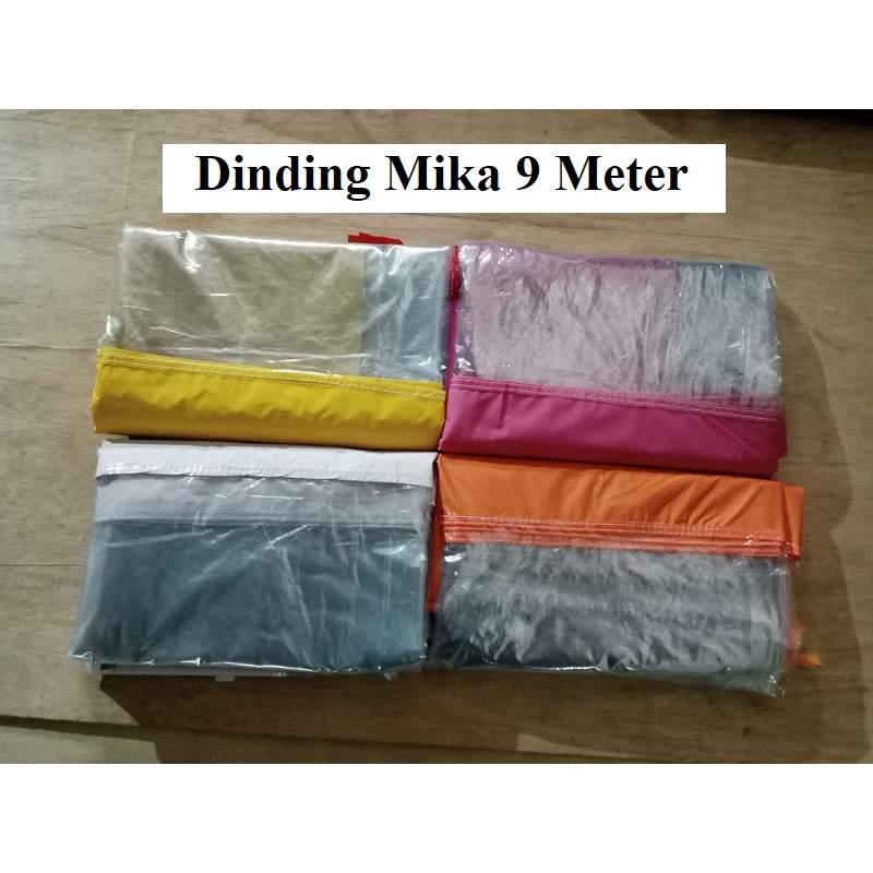 Dinding Mika Tenda Lipat Ukuran 9 Meter