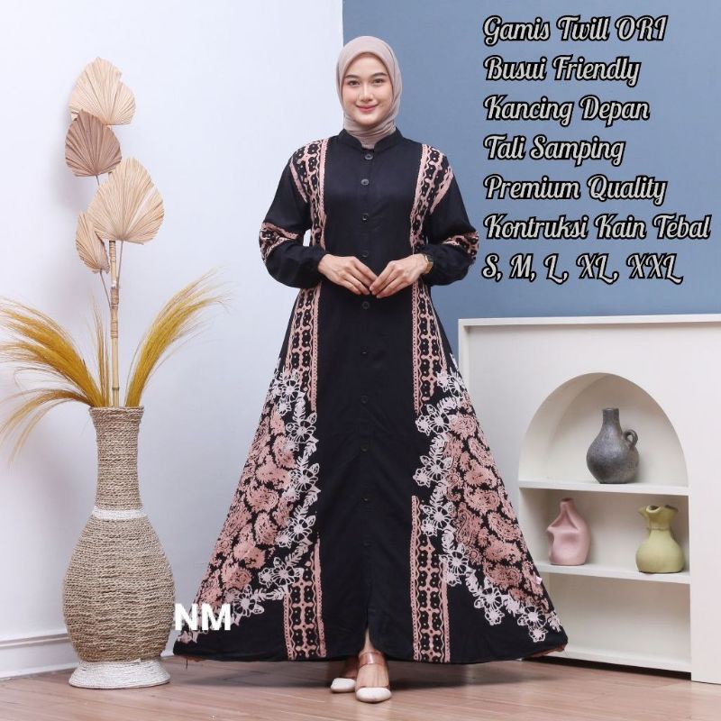 GAMIS TUWIL ORI TERBARU| GAMIS TUWIL MURAH| GAMIS BATIK| GAMIS CANTIK| GAMIS TUWIL MURAH| FULL.KANCI