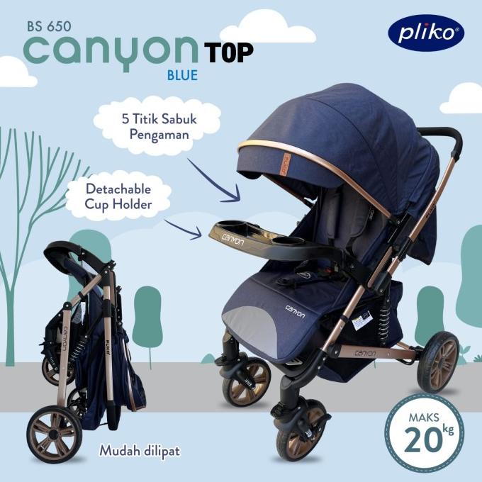 Stroller Pliko Canyon 650 Reversible