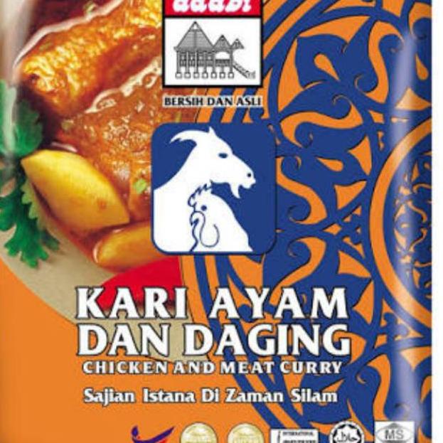 

Terbaru 7.7 Kari ayam dan daging adabi 250 gram promo