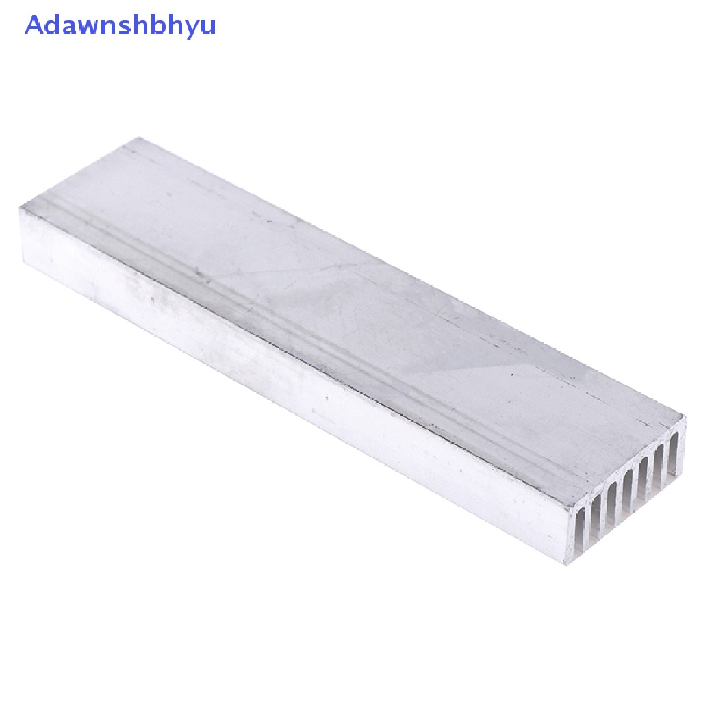 Adhyu 100 * 25 * 10mm Aluminium High Power Heatsink Elektronik Radiator ID