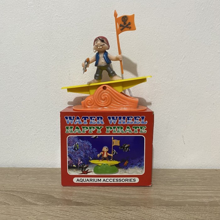 Hiasan Mainan Aksesoris Aquarium Aquascape Happy Pirates Bajak Laut MAINAN HIAS AQUARIUM