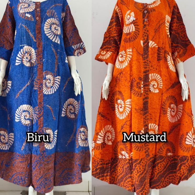 Terpercaya DASTER JODHA MAURA JUMBO LD.130 CM BATIK CETAK ASLI SOLO DASTER WANITA JUMBO TERBARU