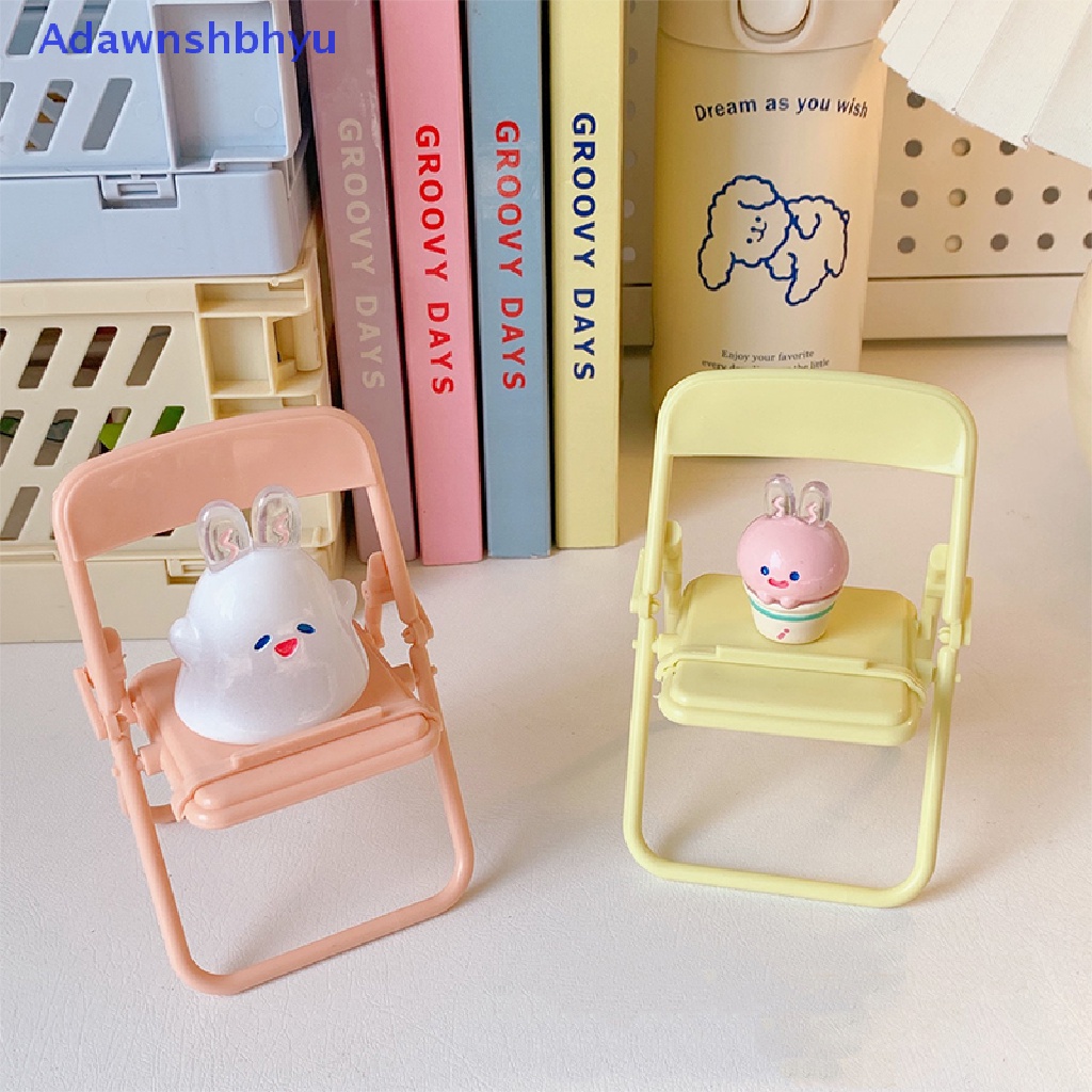 Adhyu Lucu Warna Kursi Adjustable Phone Stand Desk Holder Universal Lazy ID