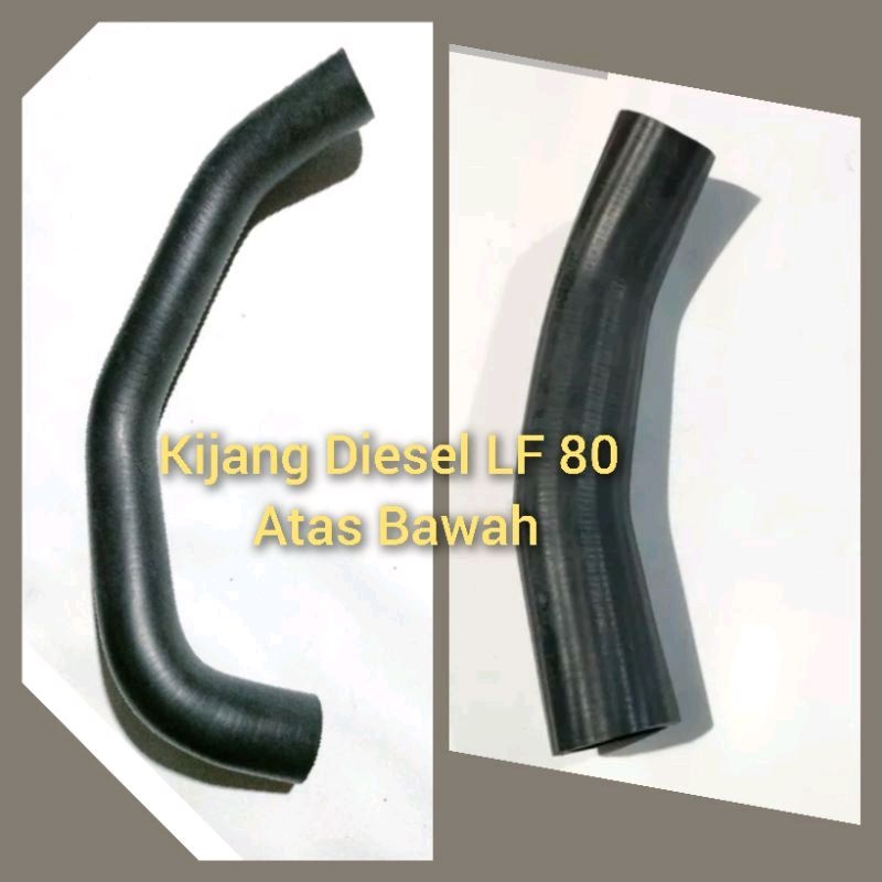 selang radiator Toyota kijang diesel LF 80 atas bawah