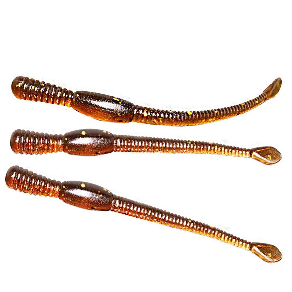 Top 24pcs/lot Umpan Merah Cacing Bream Tackle Trout Cacing Tanah