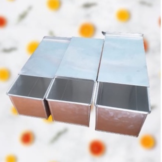 Loyang Roti Tawar Tutup Alumunium (1 pcs) / Loyang Roti /Loyang Oven