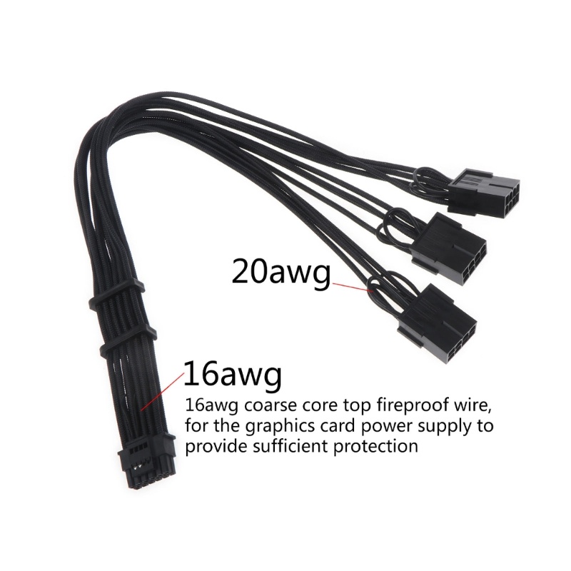 Cre 4090 RTX40 Seri 16Pin 16Pin Untuk PCIE 8Pin 16AWG PCIE 5.0 Kabel GPU Graphics Video Card Cable Power Supply Adapter