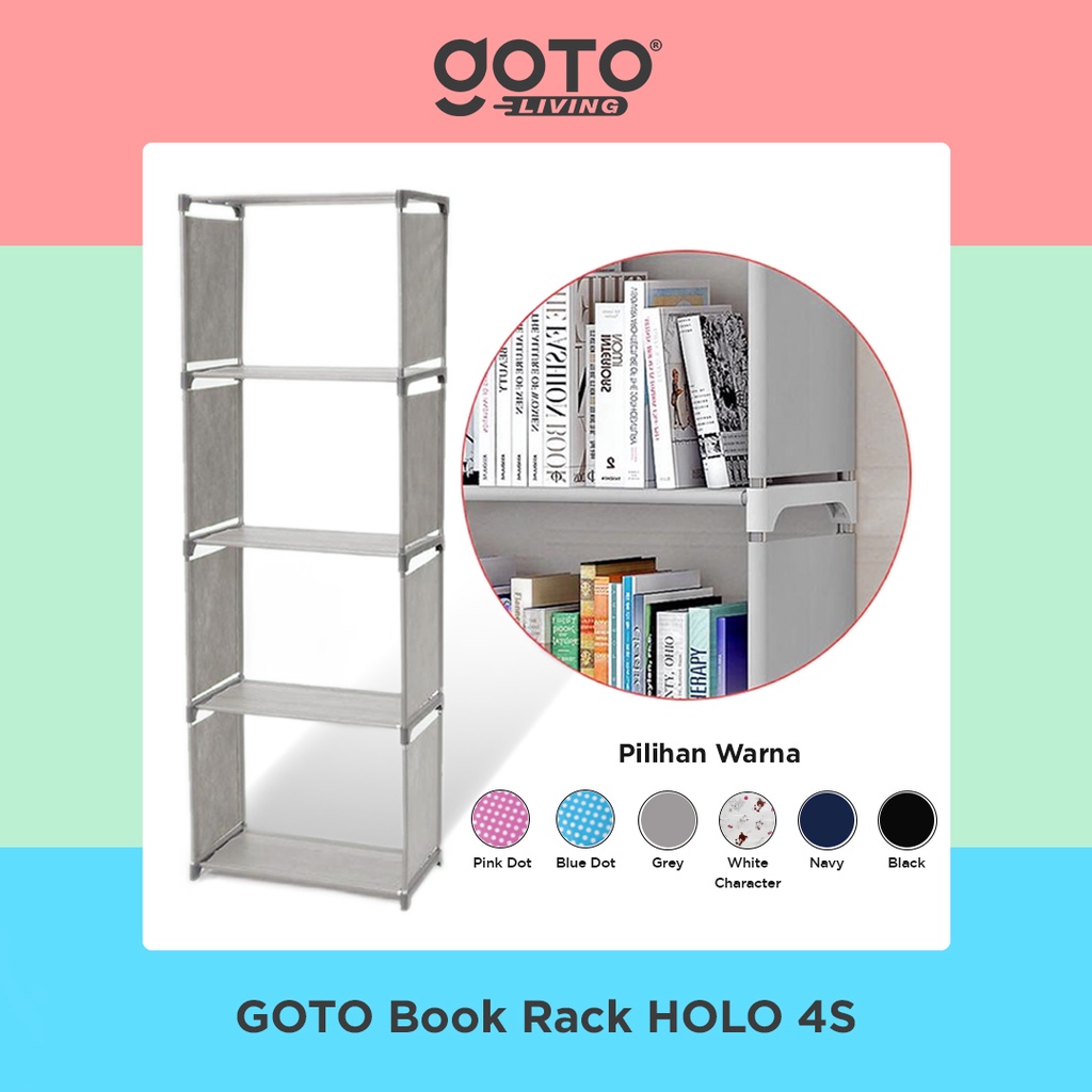 Jual Goto Holo Lemari Multifungsi Rak Buku Serbaguna Shopee Indonesia