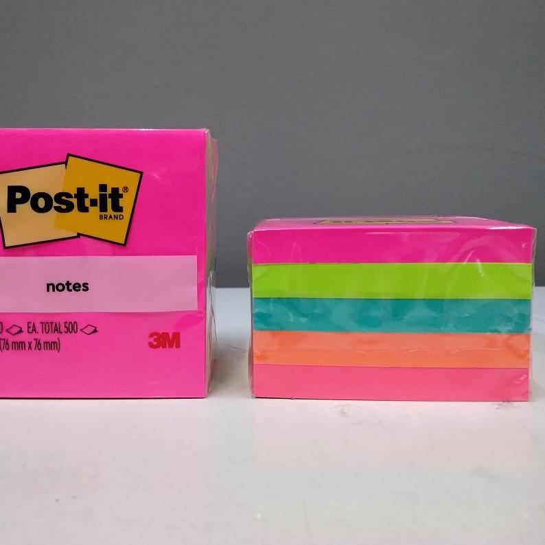 

Grosir 3M Post It Super Sticky Notes 654-5AN 3 inch x 3 inch 44F^