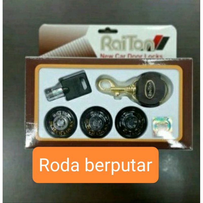 kunci pintu mobil daihatsu grandmax grand max luxio merk raiton asli isi 3 pintu