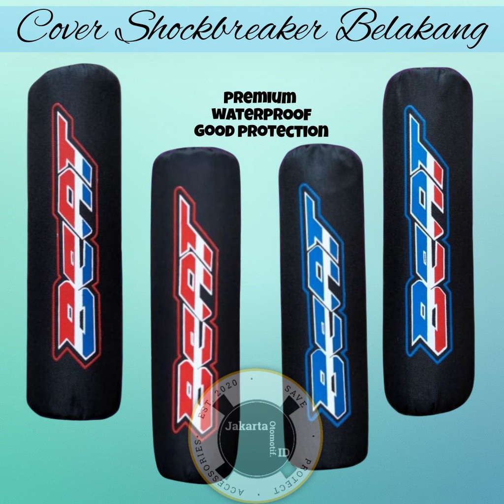 [ Terbaru ] Sarung shock belakang / Cover shock breaker Beat , Vario, Scoopy, Mio, Universal