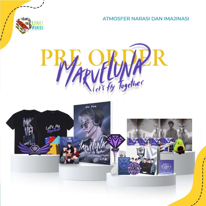 Jual Promo Buku Novel Marveluna Desember Akad Itakrn