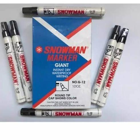 

ㅄ SPIDOL PERMANENT MARKER SNOWMAN G-12 ぞ