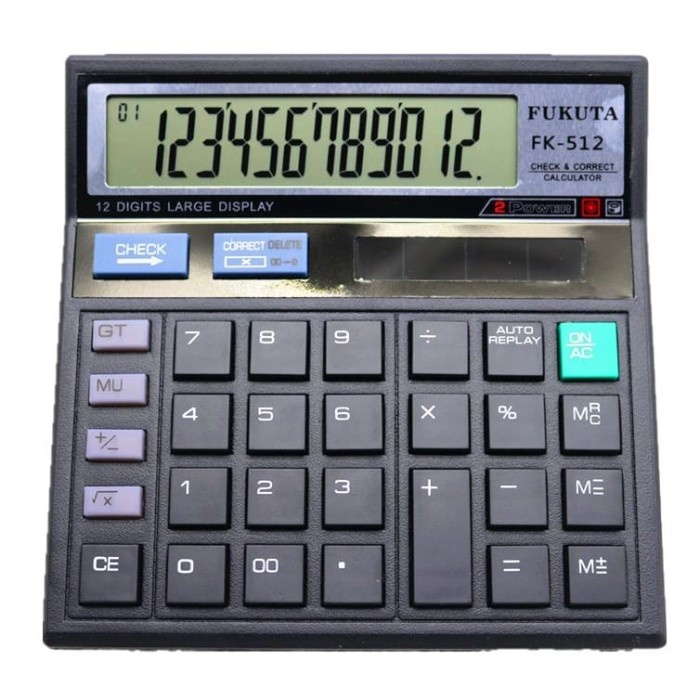 

BOOM SALE Kalkulator FK - 512 / Calculator 12 Digit Kalkulator