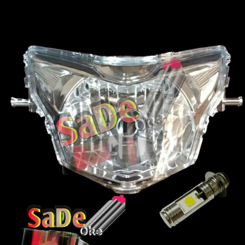 lampu depan reflektor reflector jupiter MX new BOHLAM LED