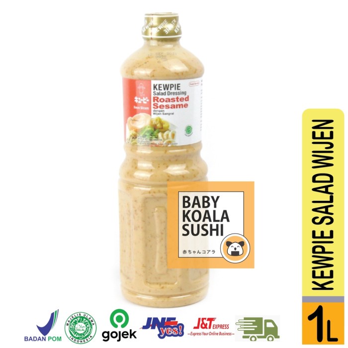 

Widyatmogrosir - Kewpie 1Liter Salad Dressing Roasted Sesame Wijen Sangrai Terbaik