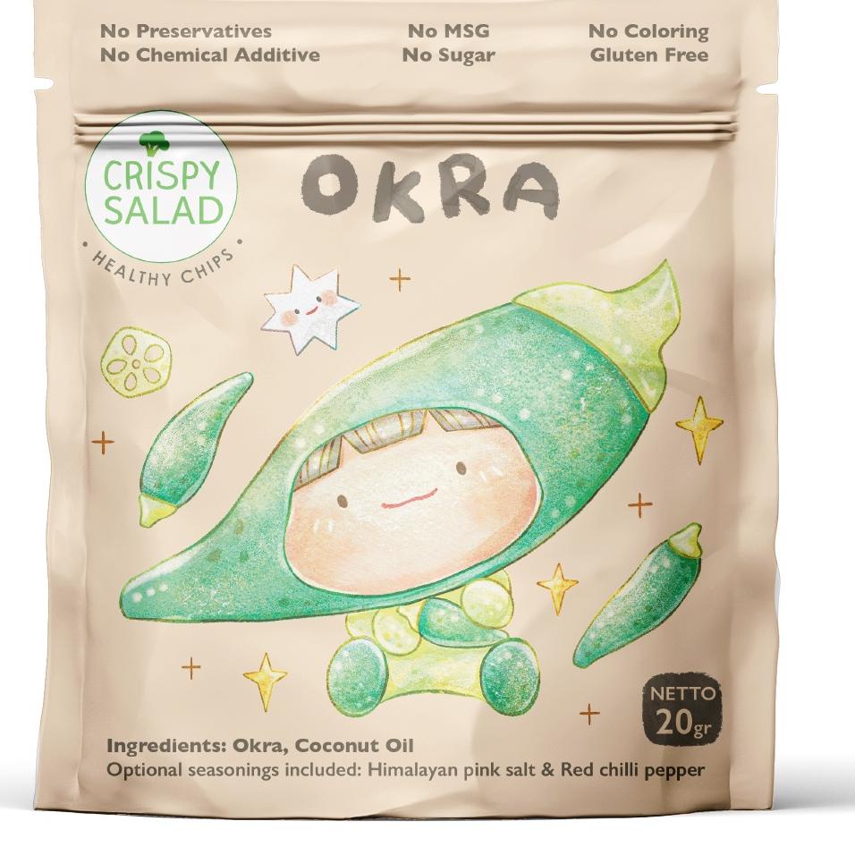 

➮Readystock➮ Crispy Salad Okra 20gr 41