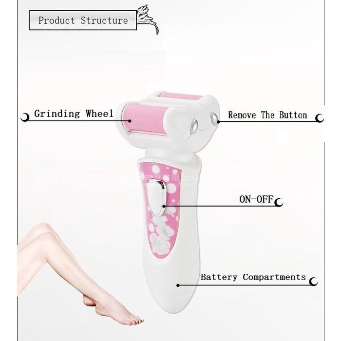 Kemei km-6034 personal pedi dengan 2 kepala