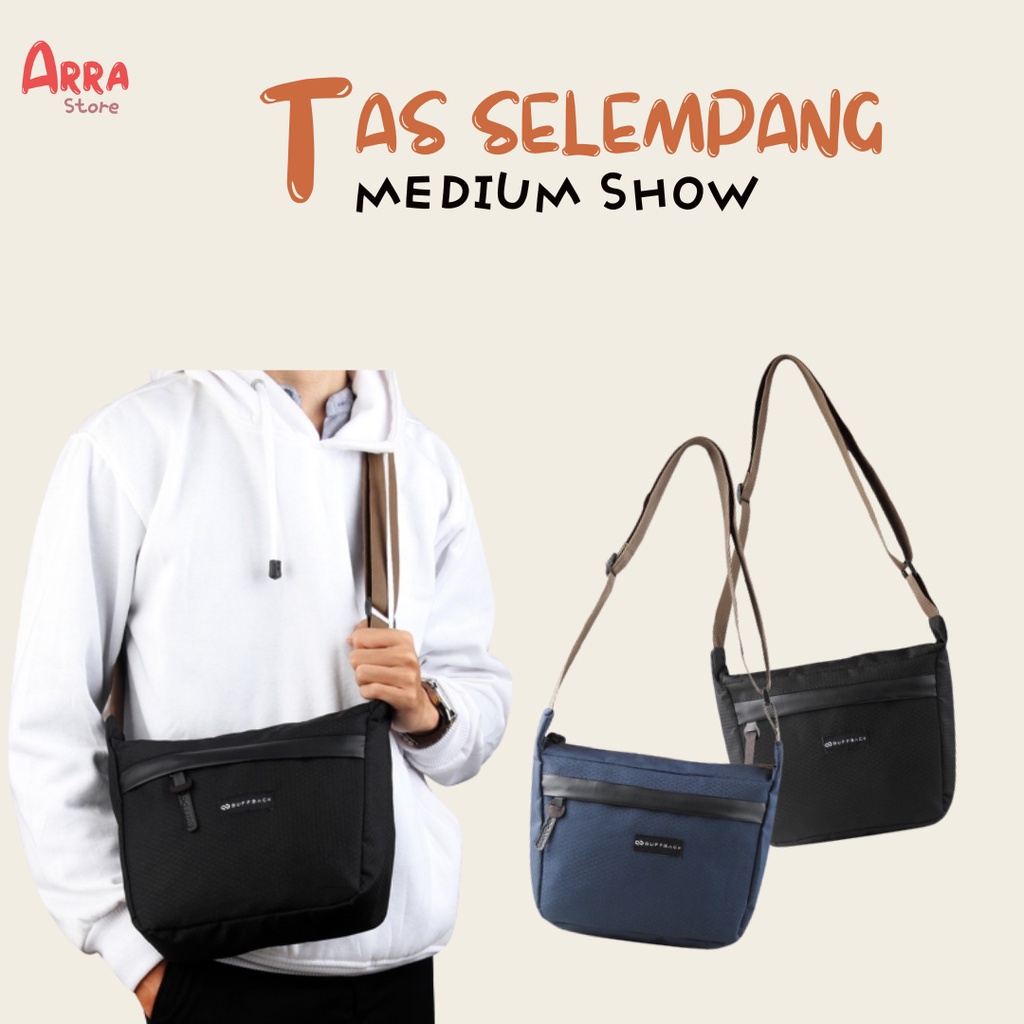 Tas Selempang Pria Wanita Buffback Show Medium Slingbag