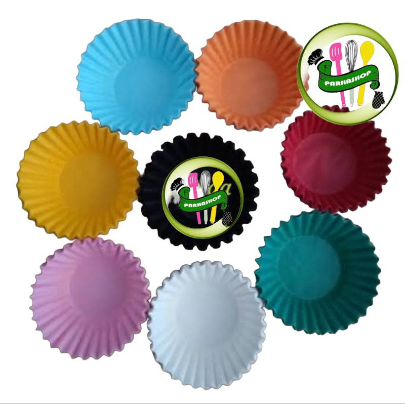 PAPER CUP/PAPER CASE MINI/ALAS NASTAR/ALAS KUE WARNA WARNI DIVA ECER