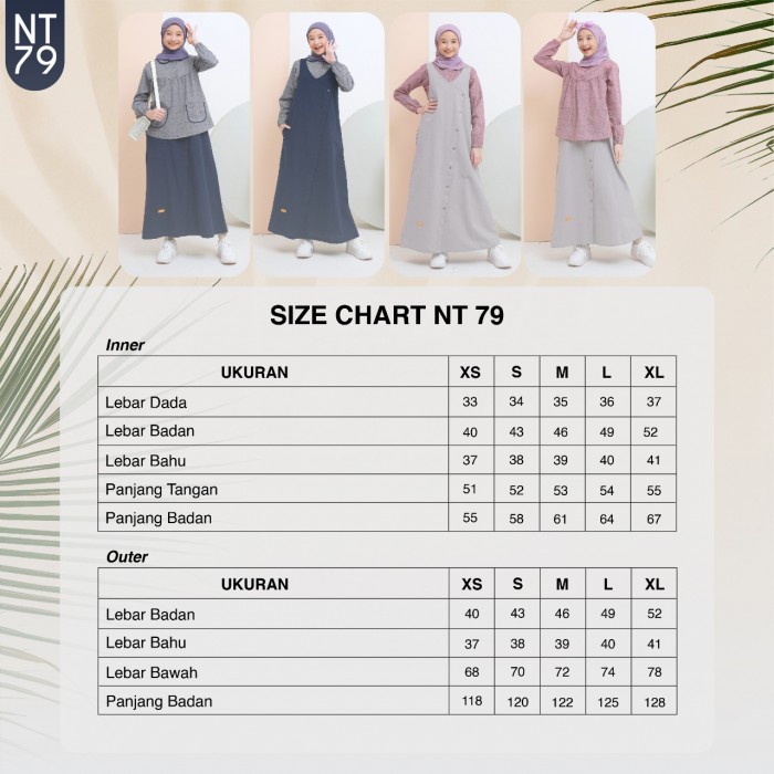 NT 079 Nibras Teen Gamis Remaja Gamis Remaja Terbaru 2023 Gamis Terbaru Nibras