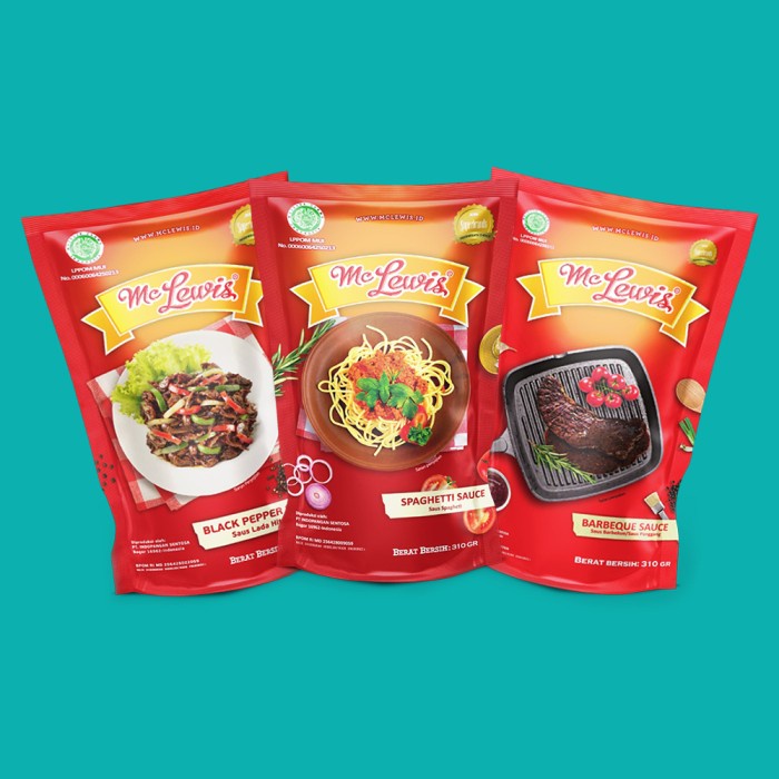

Paket - Barbeque Sauce - Blackpepper Sauce - Spaghetti Bolognese Sauce