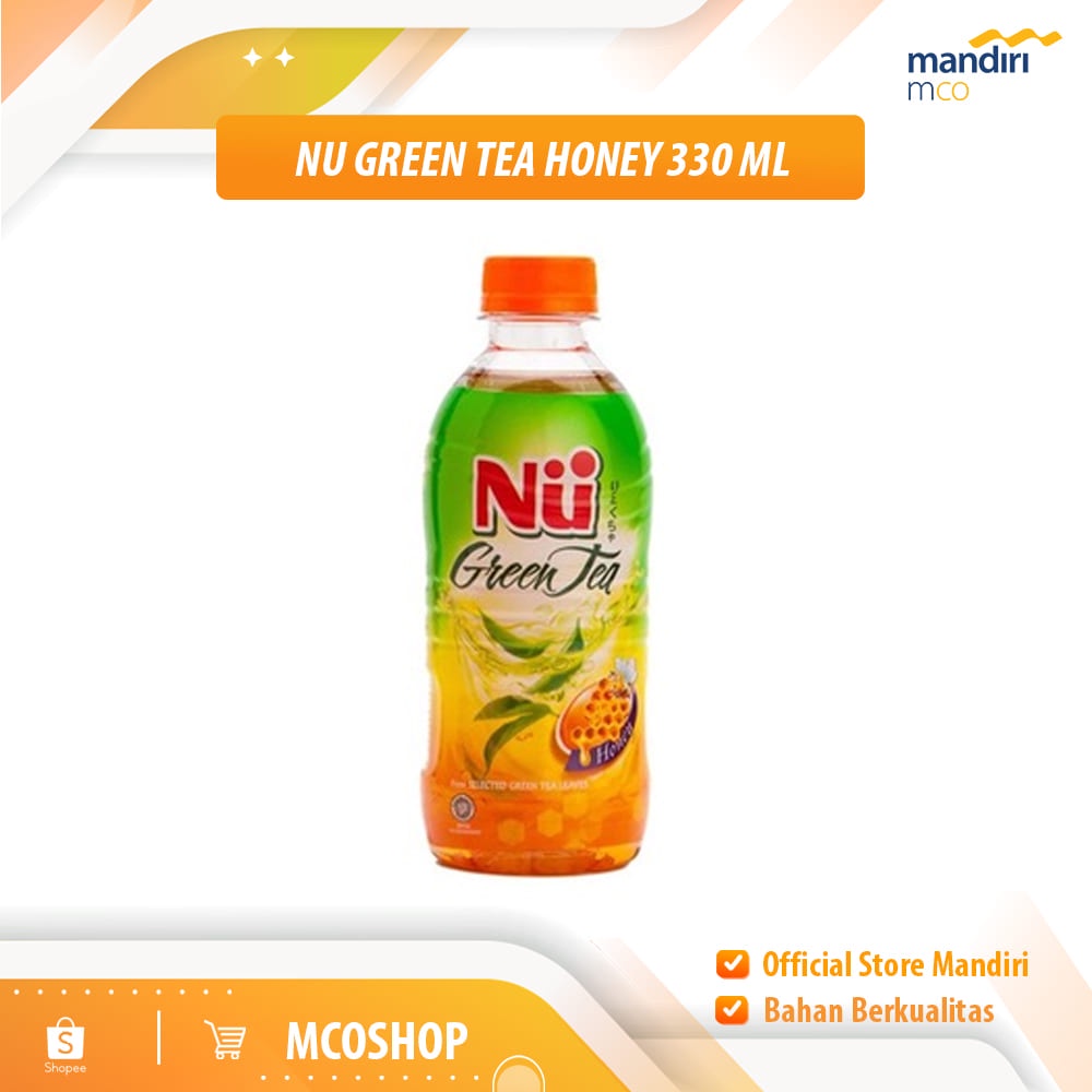 

NU GREEN TEA HONEY 330 ML