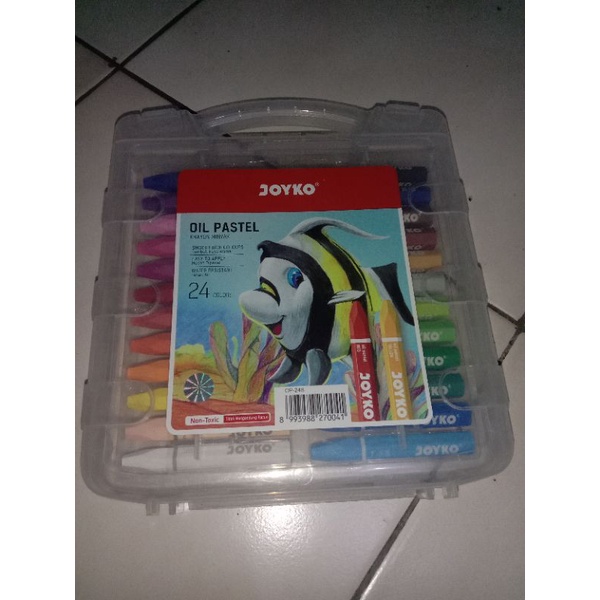 

joyko oil pastel pensil warna 24