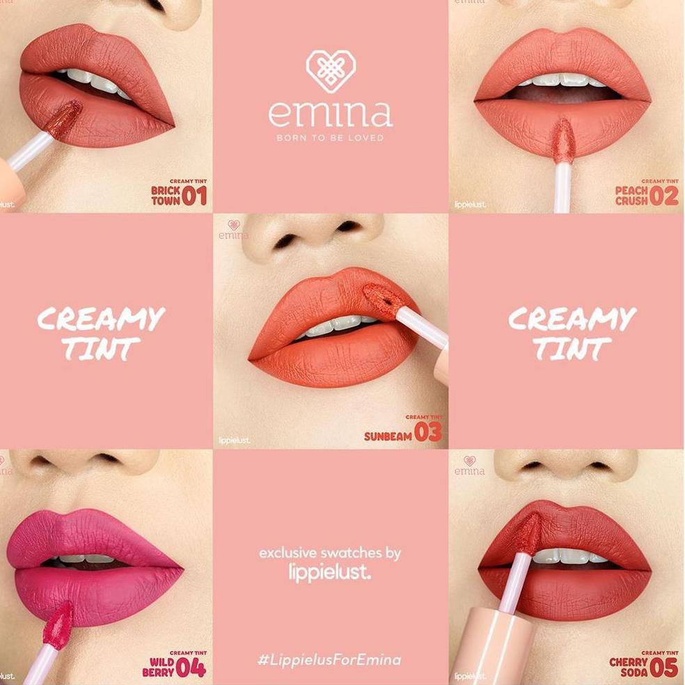 Jual Produk Terkini.. Lengkap 15 Emina Creamy Lip Tint Emina Creamy