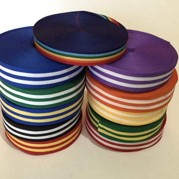 

➷ Tali untuk medali/ tali webbing medali/ tali mendali per roll ッ