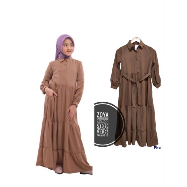 ZOYA GAMIS ANAK ORIGINAL