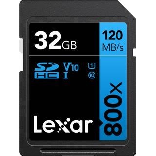 Lexar High Performance SDHC / SD Card 32Gb 120MBps 800x