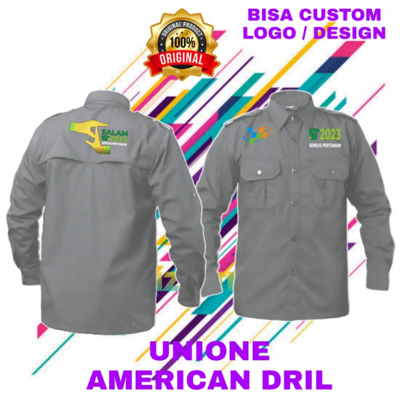 KEMEJA PDH SENSUS PERTANIAN KEMEJA LAPANGAN SENSUS PERTANIAN