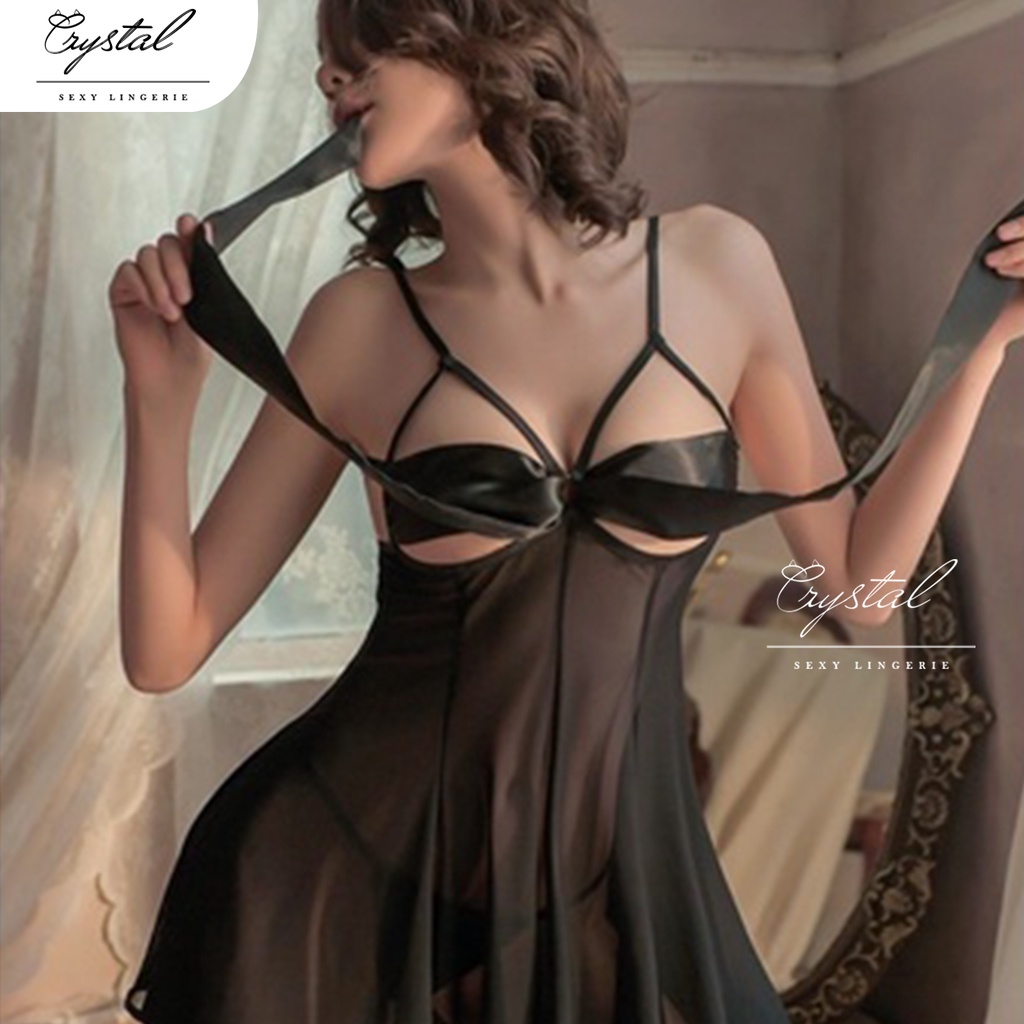 Lingerie Dress Sexy Baju Tidur Wanita / Sexy Lingerie Dress Transparan / Sleepwear / Seserahan 143