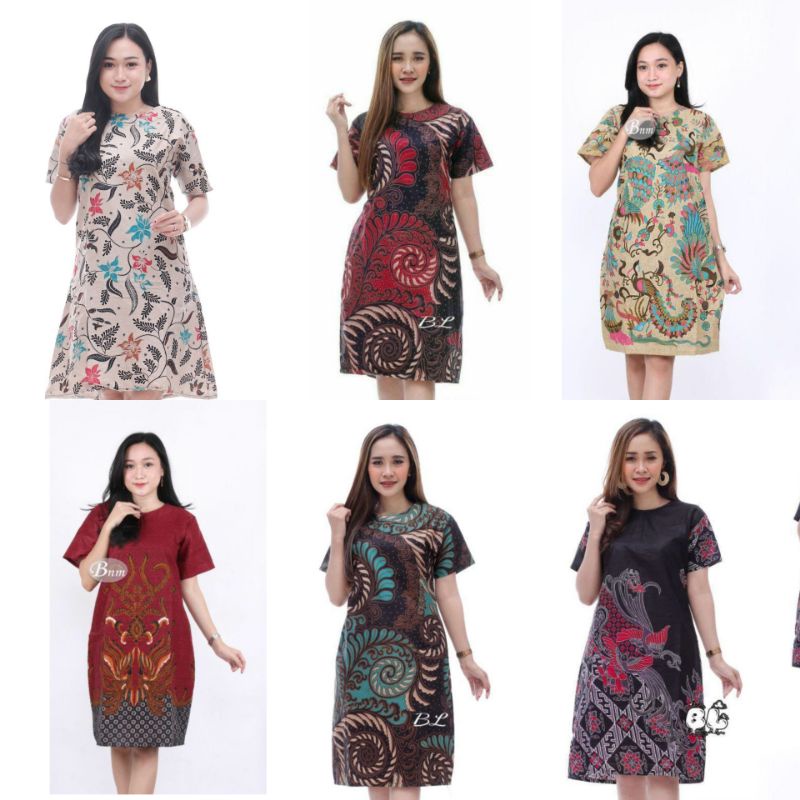 ATASAN BATIK WANITA DOLBY DOLBI DOBBY DOBI TENUN HALUS TULIS KATUN ATBM, UKURAN M,L,XL,XXL