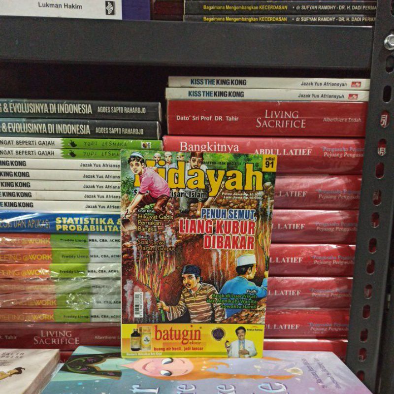 MAJALAH HIDAYAH TAHUN 8 - EDISI 91 MARET 2009 BEKAS