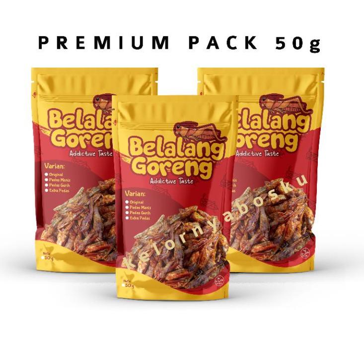 

(D-2-3✉) Belalang - Walang Goreng Kriuk Kemasan Ekonomis 50 Gram paling laris