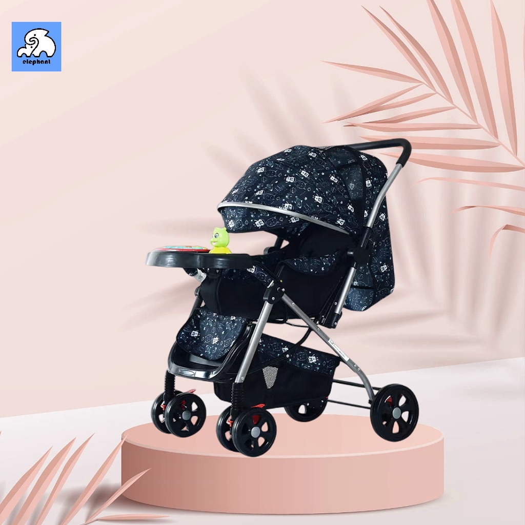 Baby Stroller Kereta Bayi 2-Way Travel With Umbrella Lightweight Foldable Stroller for sangat ringan Stroller