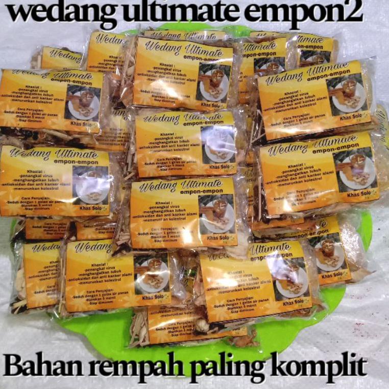 

[U-Q1Q ➸] 1PACK/10BKS WEDANG ULTIMATE EMPON-EMPON REMPAH PALING KOMPLIT JSR KHAS SOLO-premium