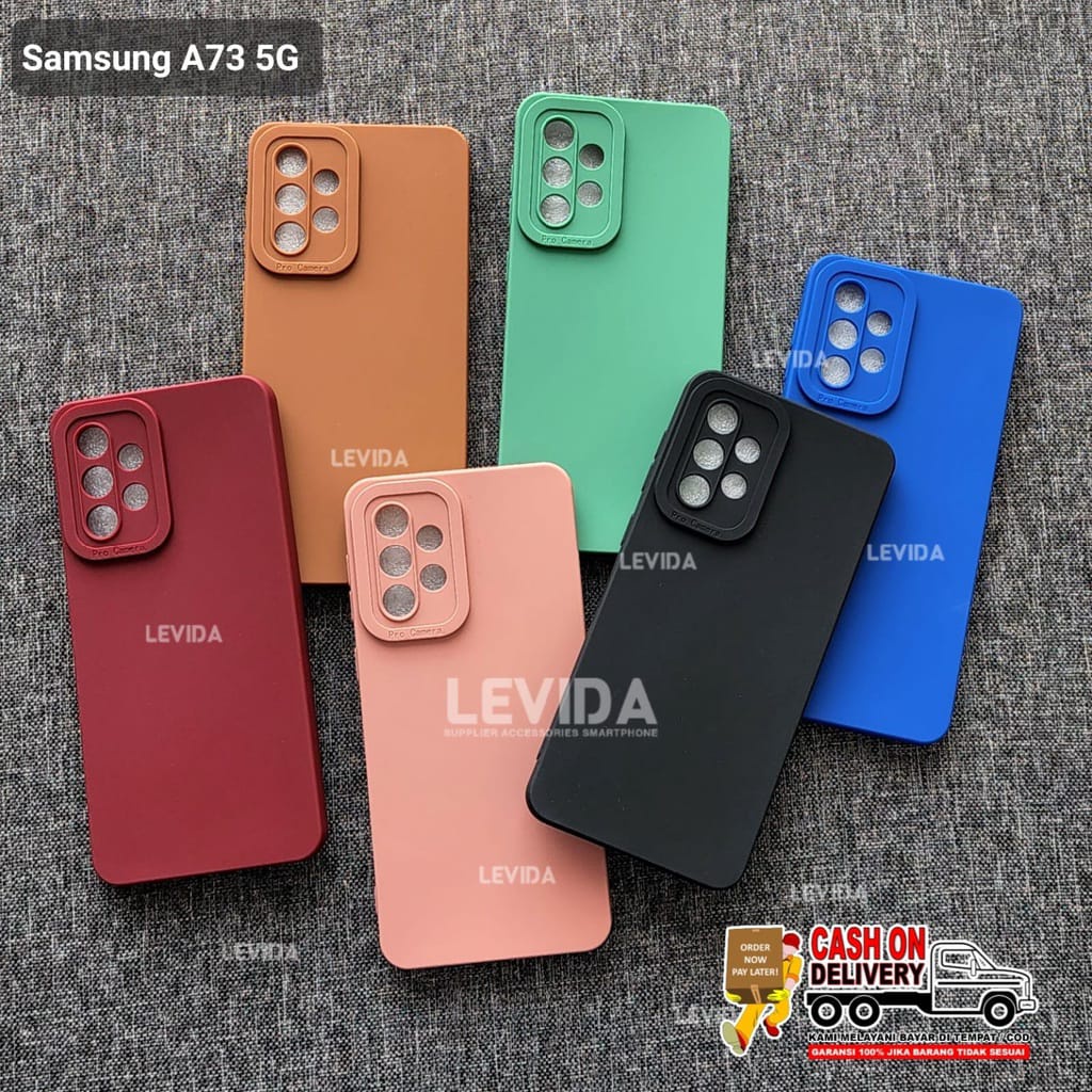SAMSUNG A73 5G CASE PRO CAMERA MACARON CASE SAMSUNG A73 5G