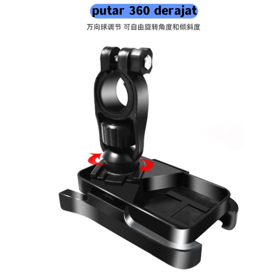 Motor Phone Holder HP Motor 360 derajat Handphone Spion Stang Sepeda listrik dudukan tempat penyangga hp Stand originall