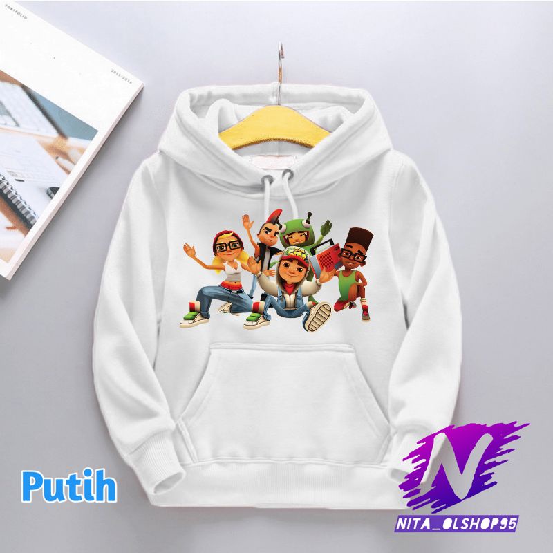 hoodie anak game subway surfers