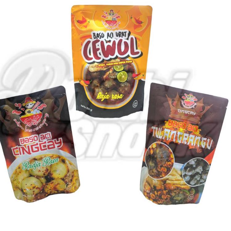 

ネ Baso Aci SBAC Cewul, Cingcay & Cingcay Tulang Rangu (TGL PRODUKSI) ⇄