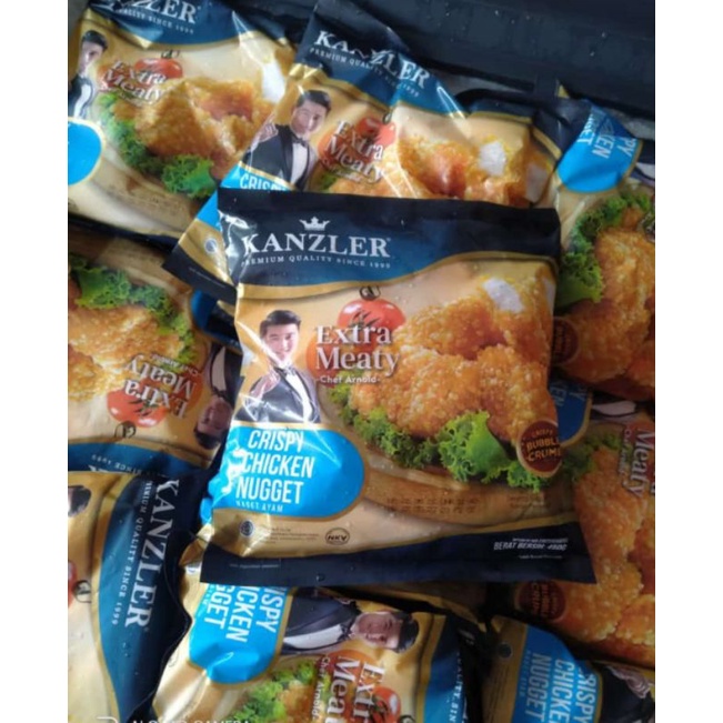 

KANZLER Crispy Bubble Chicken Nugget 450gr | Frozen Food | Makanan Beku Olahan