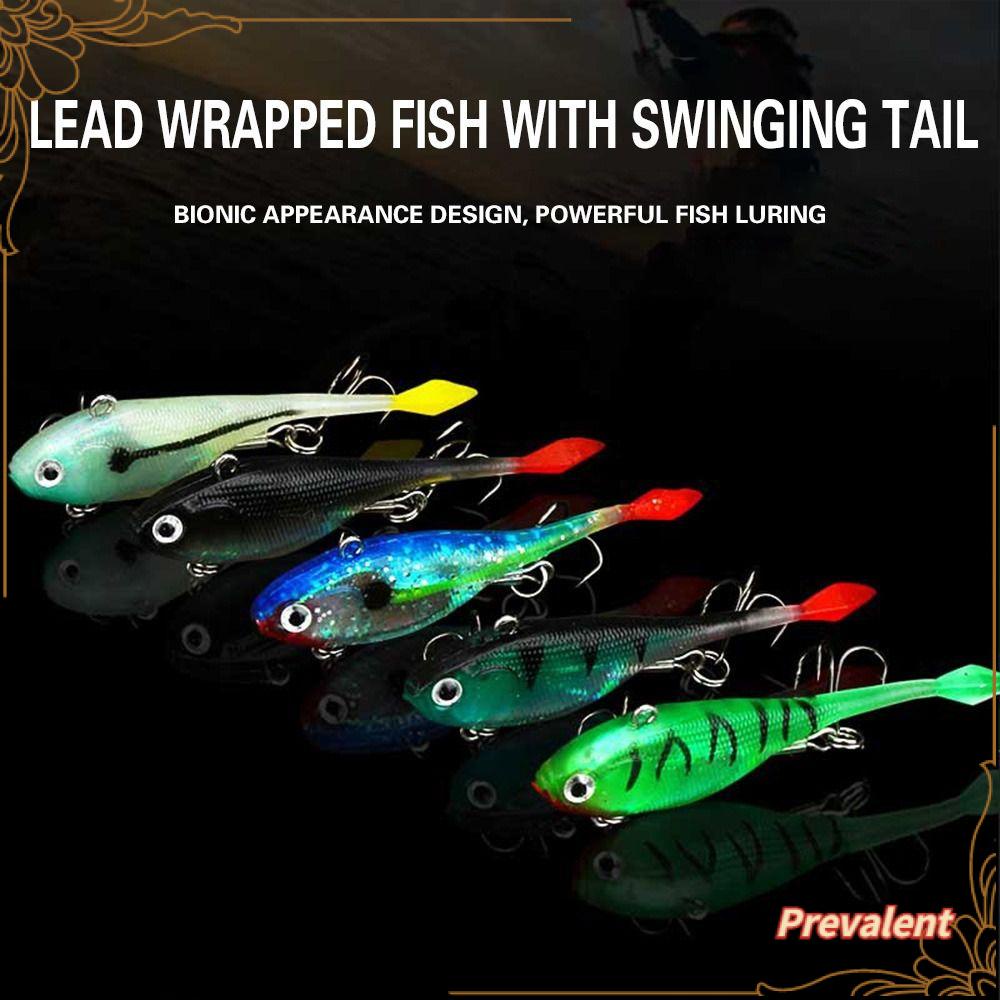 Preva Soft Lures Renang Trout Shad Cacing