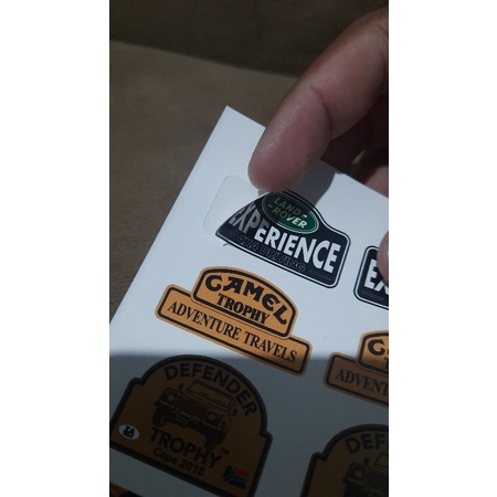 STIKER RC ADVENTURE OFFROAD VINIL DOFF
