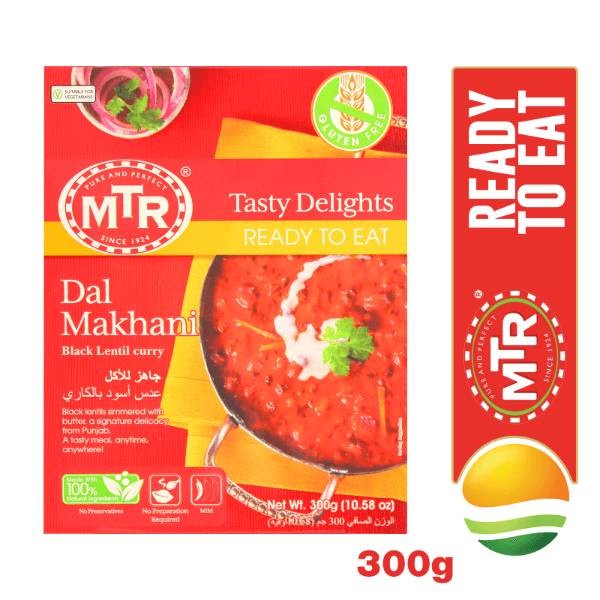 

⭐BISA COD⭐ Makanan India MTR Dal Makhani Ready To Eat 300g/Halal/Instan