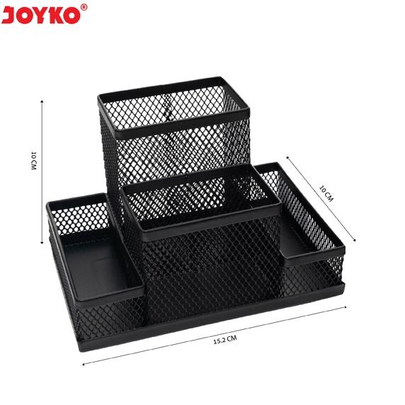 

Kekinian.. Desk Set / Pen Holder / Tempat Alat Tulis Jaring Jala Joyko DS-19 81