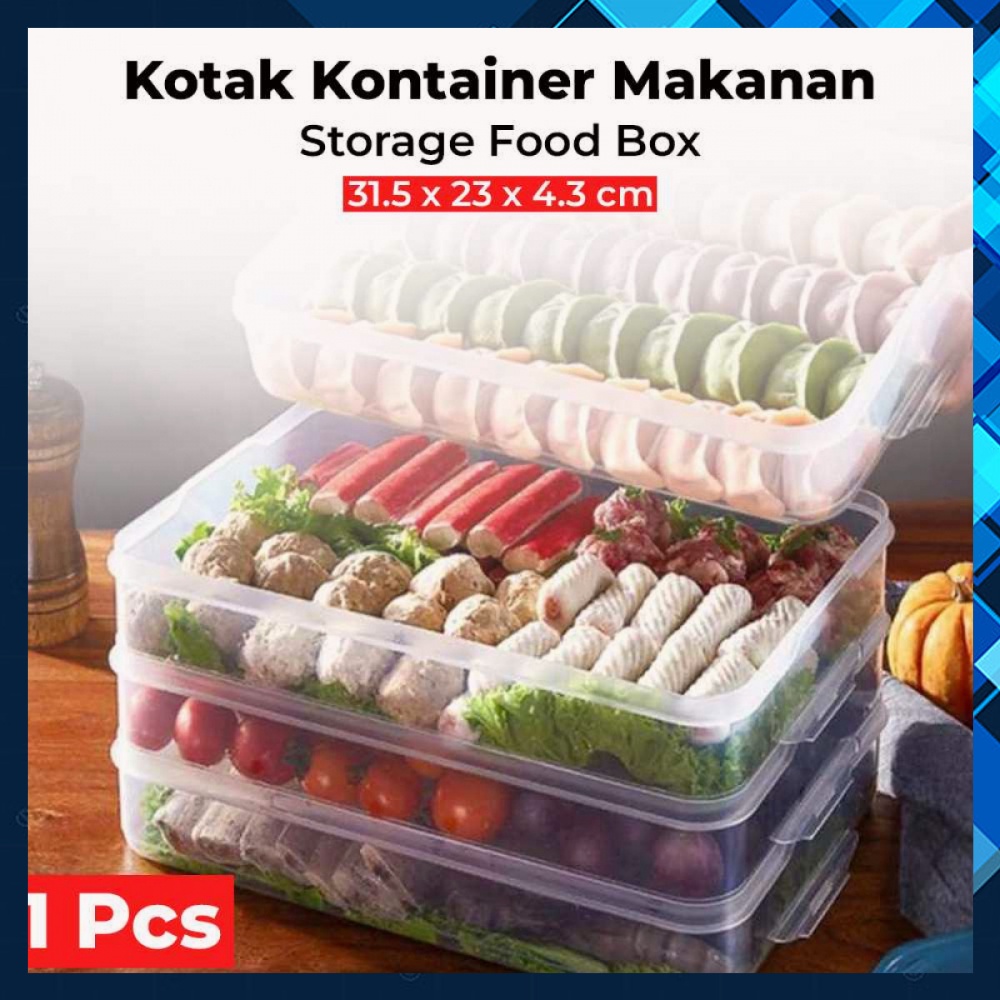 Kotak Kontainer Makanan Kulkas Storage Food Box -KN524